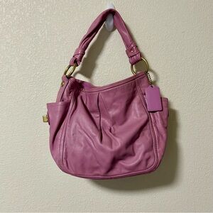 COACH Parker Lavender Leather Hobo Bag 13412